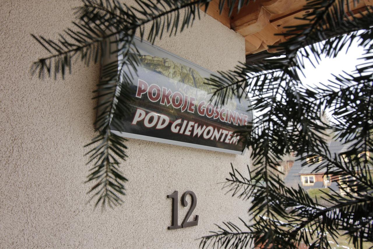 Pokoje Goscinne Pod Giewontem ซาโกปาเน ภายนอก รูปภาพ